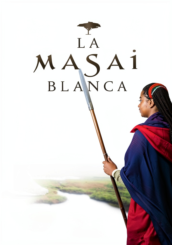 Installing La masai blanca – Spanisches Kindle eBook von B DE BOOKS, 446 Seiten on a wooden desk