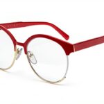 Brillen Marni ME2102 507 Coral/Gold Damen 52/18/140 Acetat Rahmen-0