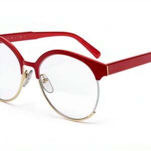 Brillen Marni ME2102 507 Coral/Gold Damen 52/18/140 Acetat Rahmen-0