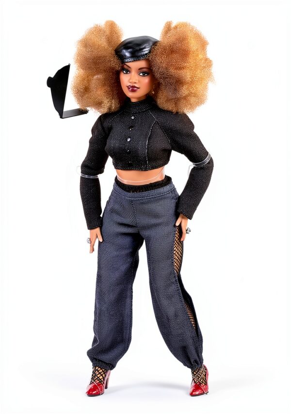 Barbie Mattel Signature Puppe Marni Senofonte FJH75 schwarz 17,8 cm-5