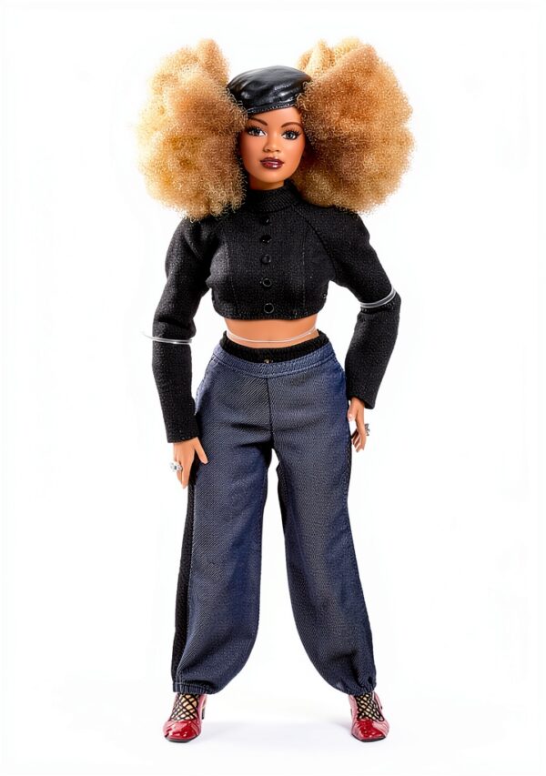 Barbie Mattel Signature Puppe Marni Senofonte FJH75 schwarz 17,8 cm-9