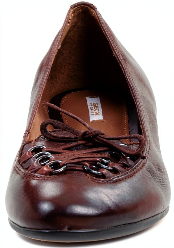 Geox Damen Ballerinas Marnie Flat Kaffee 36,5 EU Modell-1