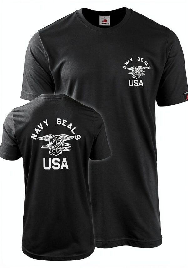 US Navy Seals Skull T-Shirt von Marnies und schwarzes Sondermodell-2