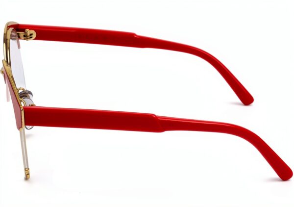 Brillen Marni ME2102 507 Coral/Gold Damen 52/18/140 Acetat Rahmen-2