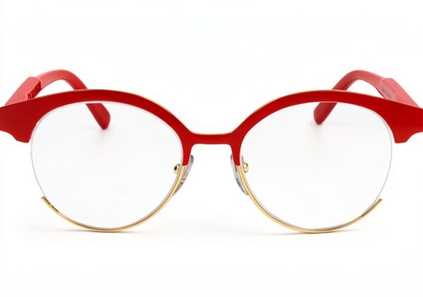 Brillen Marni ME2102 507 Coral/Gold Damen 52/18/140 Acetat Rahmen-1