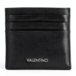 Valentino Kreditkartenhülle Schwarz Unisex – Leder, Einheitsgröße-0