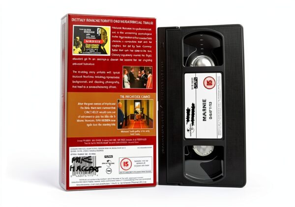Marnie VHS UK Import Alfred Hitchcock Klassiker 1 Disk 2 Std 6 Min-1
