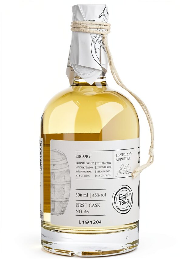 BIRKENHOF Brennerei | Gentle66 Gin - im Grand-Marnier Fass gereift | (1 x 0,5l ) - 45 % vol.-1