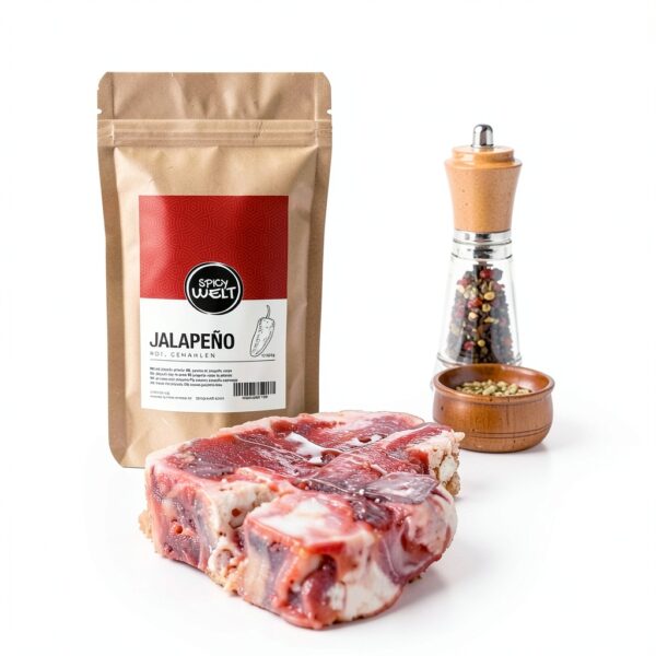Spicy Welt Rotes Jalapeño Pulver 100g – Naturrein für Tacos, Salsa &-5